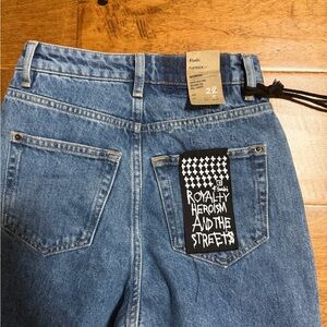 Ksubi Women's Blue Relaxed Denim Jeans